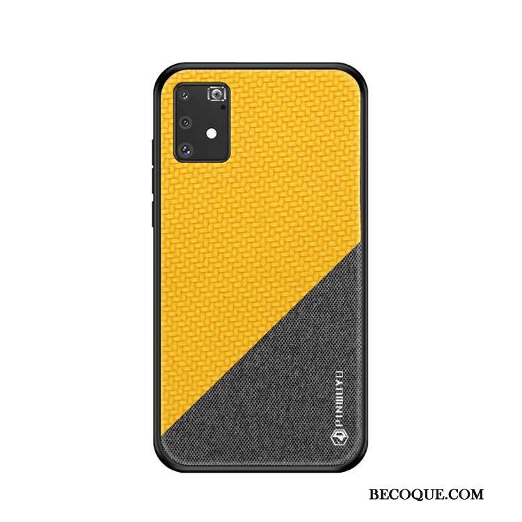 Kuori Samsung Galaxy S10 Lite Laukut Pesty Suede Jauhe, Kotelo Samsung Galaxy S10 Lite Nahka Murtumaton Puhelimen Kuoret