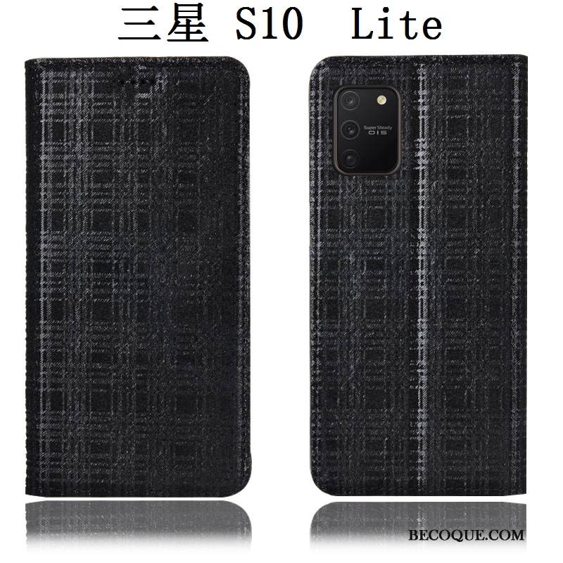 Kuori Samsung Galaxy S10 Lite Laukut Viini Punainen Puhelimen Kuoret, Kotelo Samsung Galaxy S10 Lite Kuoret