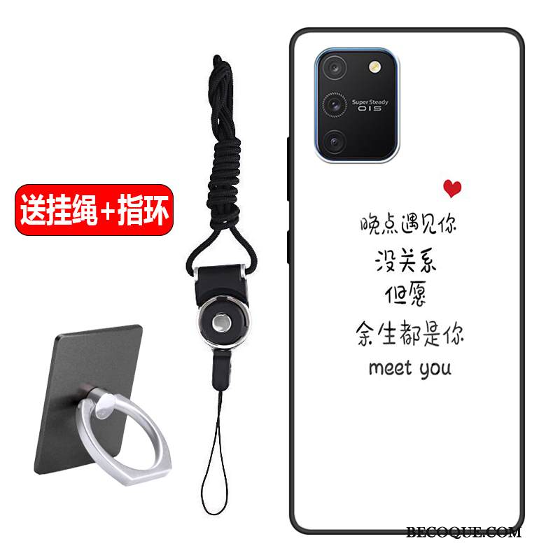 Kuori Samsung Galaxy S10 Lite Suojaus Muokata Murtumaton, Kotelo Samsung Galaxy S10 Lite Silikoni Puhelimen Kuoret Rakastunut