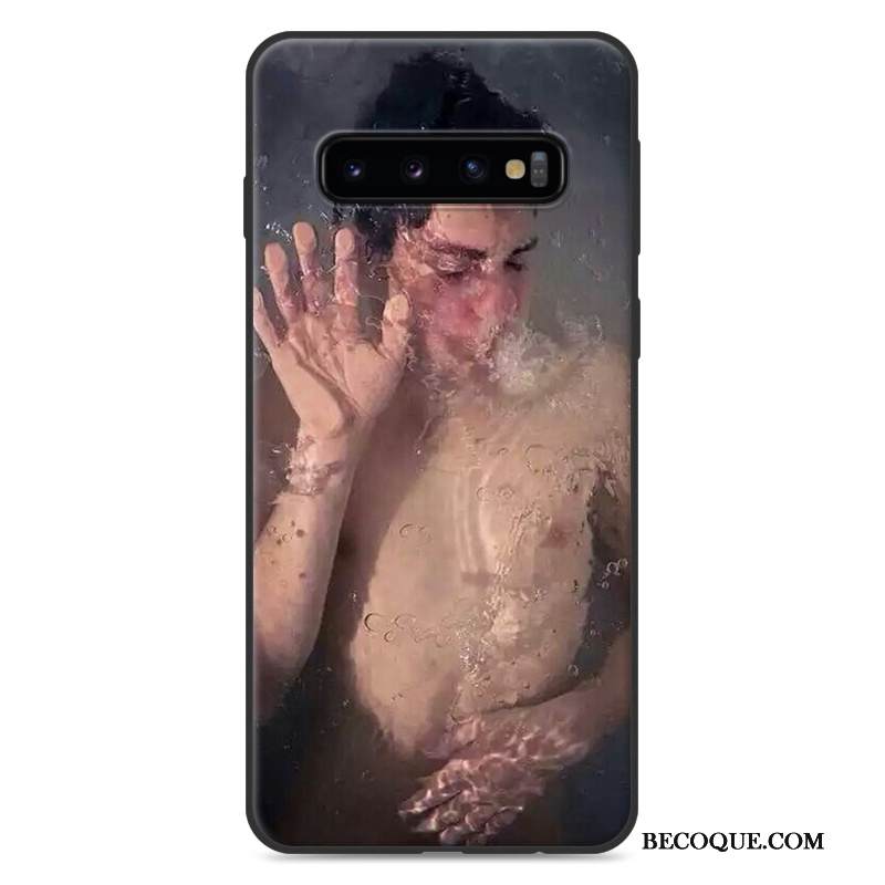 Kuori Samsung Galaxy S10+ Luova Murtumaton Trendi, Kotelo Samsung Galaxy S10+ Tila Harmaa Puhelimen Kuoret