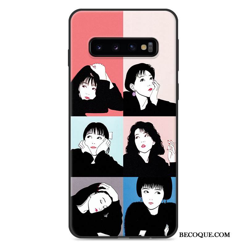 Kuori Samsung Galaxy S10+ Luova Murtumaton Trendi, Kotelo Samsung Galaxy S10+ Tila Harmaa Puhelimen Kuoret