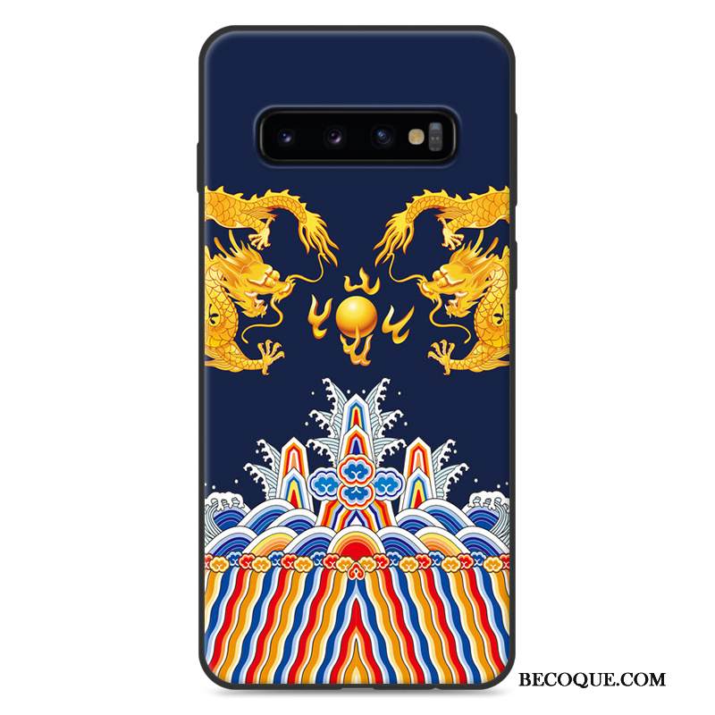 Kuori Samsung Galaxy S10+ Luova Murtumaton Trendi, Kotelo Samsung Galaxy S10+ Tila Harmaa Puhelimen Kuoret