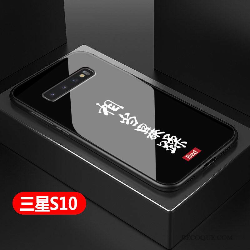Kuori Samsung Galaxy S10 Luova Persoonallisuus Rakastunut, Kotelo Samsung Galaxy S10 Silikoni Murtumaton Kova
