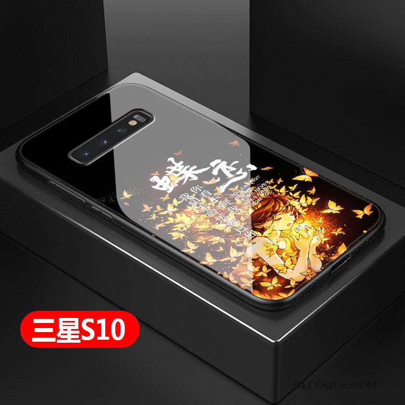 Kuori Samsung Galaxy S10 Luova Tide-brändi Kova, Kotelo Samsung Galaxy S10 Suojaus Yksinkertainen Murtumaton