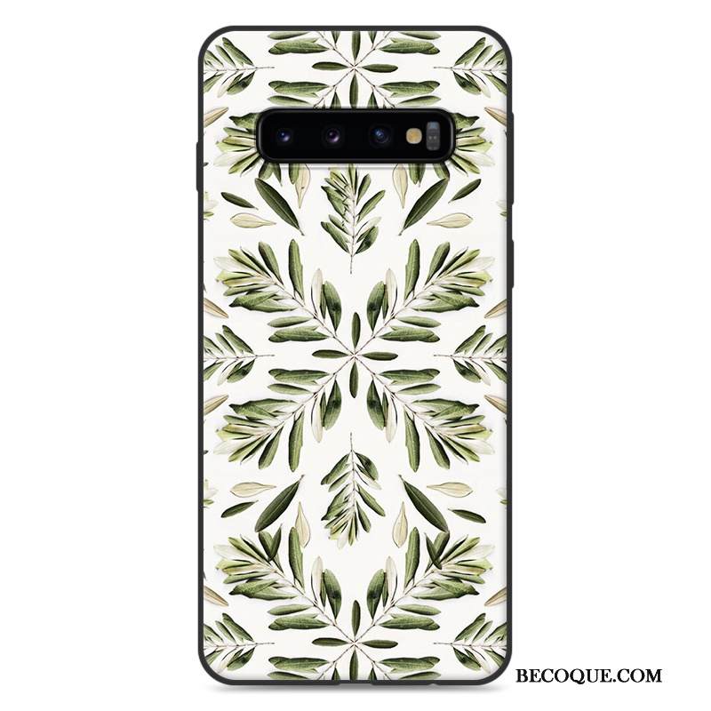 Kuori Samsung Galaxy S10+ Maalaus Puhelimen Kuoret Sininen, Kotelo Samsung Galaxy S10+ Suojaus Maisema