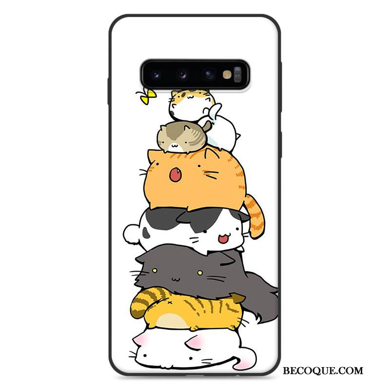 Kuori Samsung Galaxy S10+ Maalaus Puhelimen Kuoret Sininen, Kotelo Samsung Galaxy S10+ Suojaus Maisema