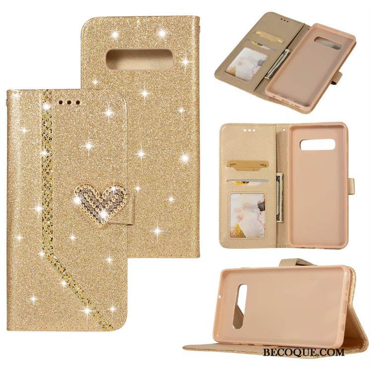 Kuori Samsung Galaxy S10+ Nahka Rakkaus Violetti, Kotelo Samsung Galaxy S10+ Kuoret Uusi Jauhe