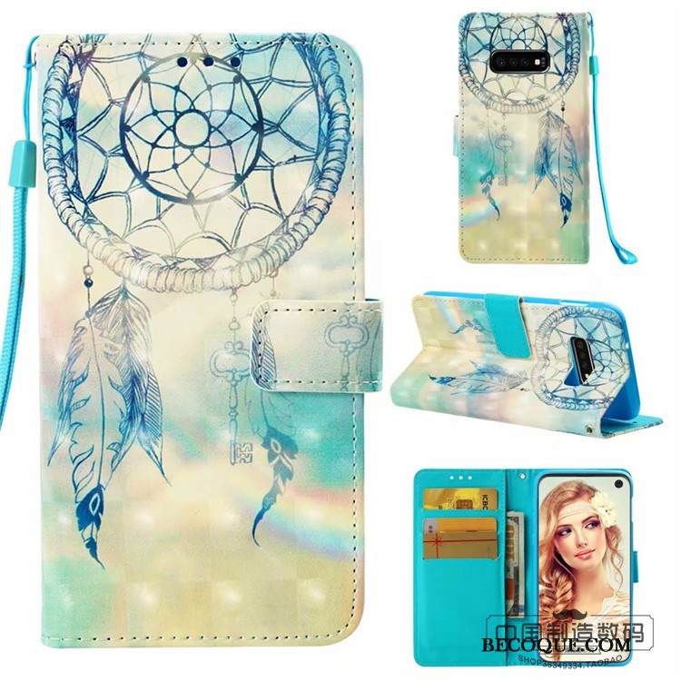 Kuori Samsung Galaxy S10+ Pehmeä Neste Jauhe Kortti, Kotelo Samsung Galaxy S10+ Suojaus Murtumaton