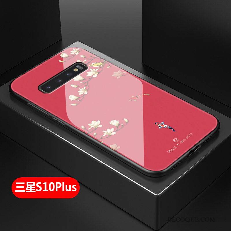 Kuori Samsung Galaxy S10+ Pehmeä Neste Murtumaton Kustannukset, Kotelo Samsung Galaxy S10+ Suojaus Sininen Pieni