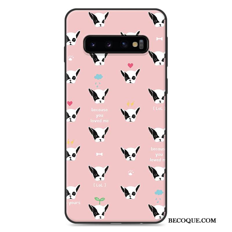 Kuori Samsung Galaxy S10+ Pehmeä Neste Violetti Ihana, Kotelo Samsung Galaxy S10+ Suojaus Persoonallisuus