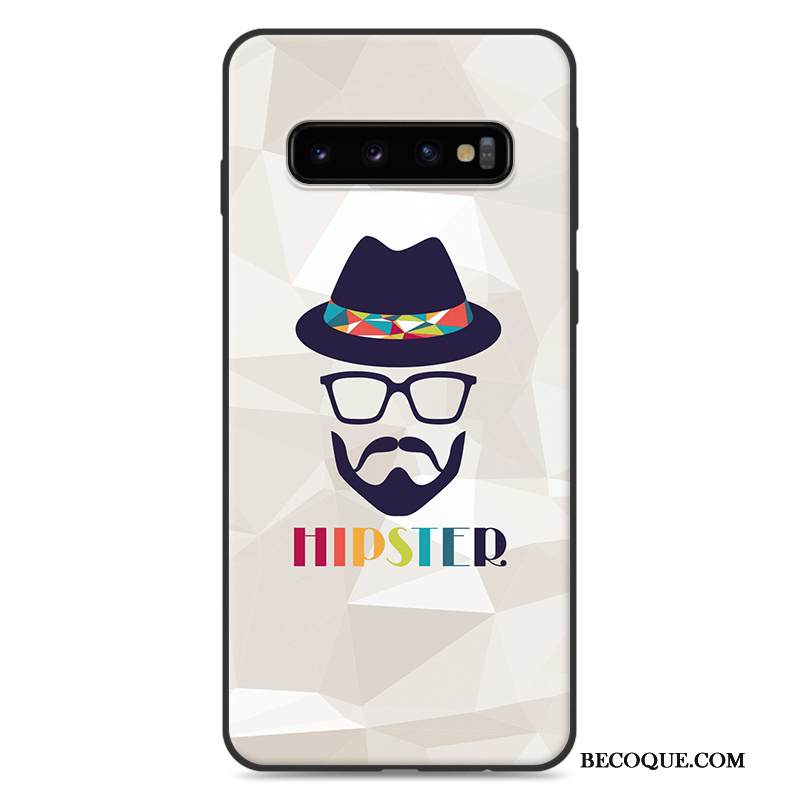 Kuori Samsung Galaxy S10+ Pehmeä Neste Violetti Ihana, Kotelo Samsung Galaxy S10+ Suojaus Persoonallisuus