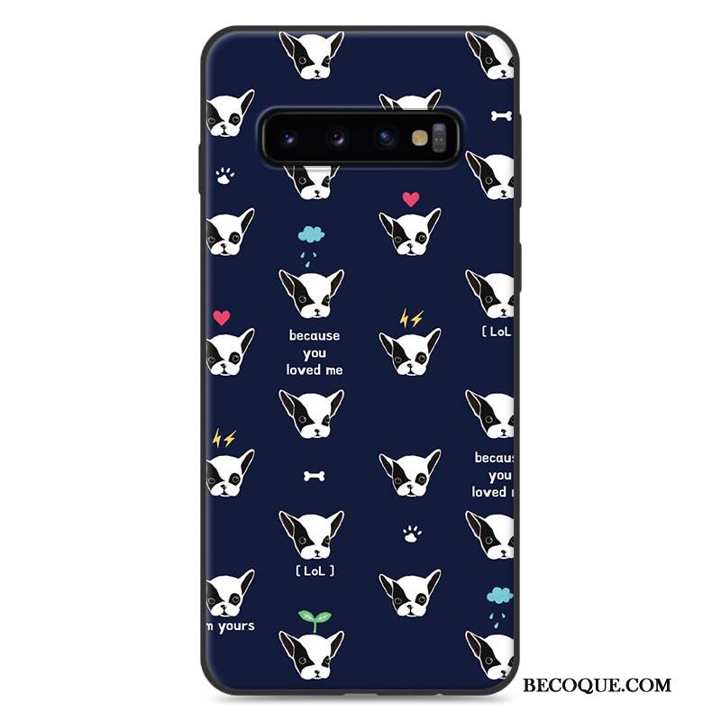 Kuori Samsung Galaxy S10+ Pehmeä Neste Violetti Ihana, Kotelo Samsung Galaxy S10+ Suojaus Persoonallisuus