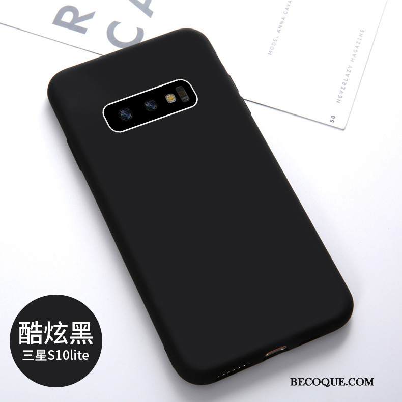 Kuori Samsung Galaxy S10+ Silikoni Pesty Suede Ohut, Kotelo Samsung Galaxy S10+ Suojaus Tide-brändi Puhelimen Kuoret