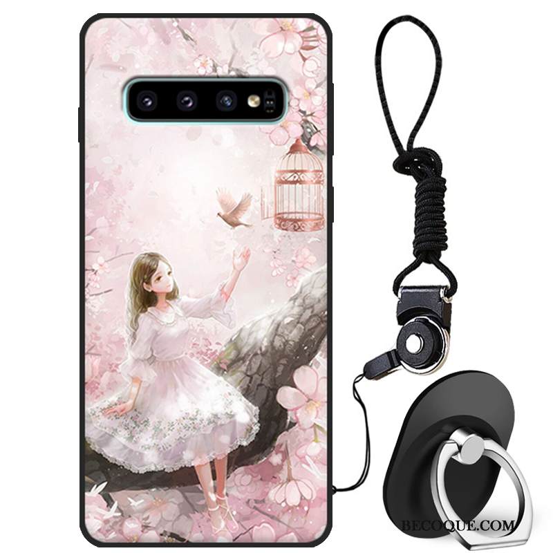 Kuori Samsung Galaxy S10 Silikoni Puhelimen Kuoret Ihana, Kotelo Samsung Galaxy S10 Laukut Murtumaton Jauhe