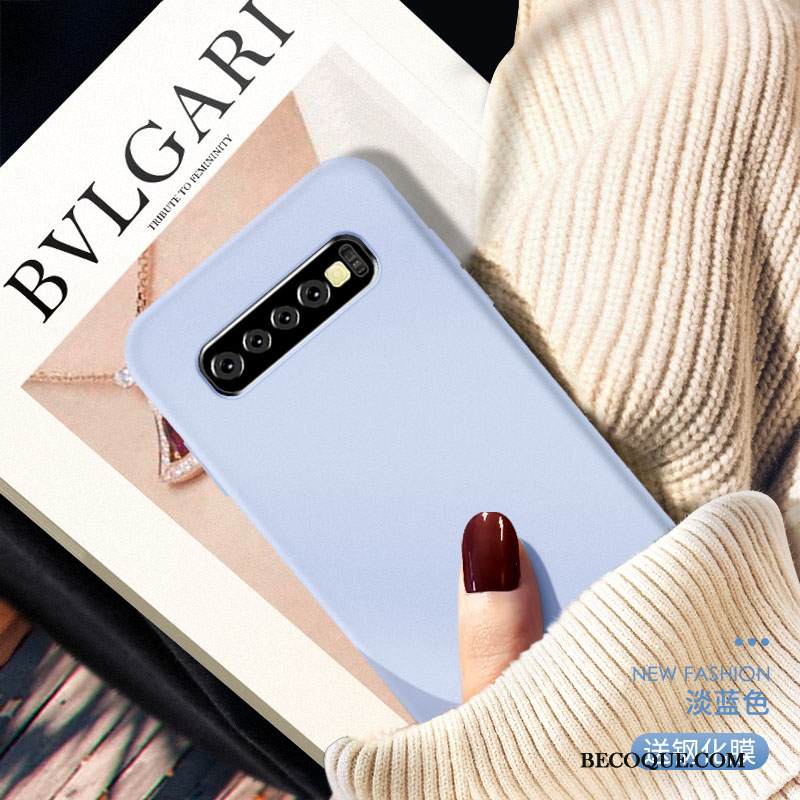 Kuori Samsung Galaxy S10+ Silikoni Puhelimen Kuoret Ripustettavat Koristeet, Kotelo Samsung Galaxy S10+ Murtumaton Karkaisu