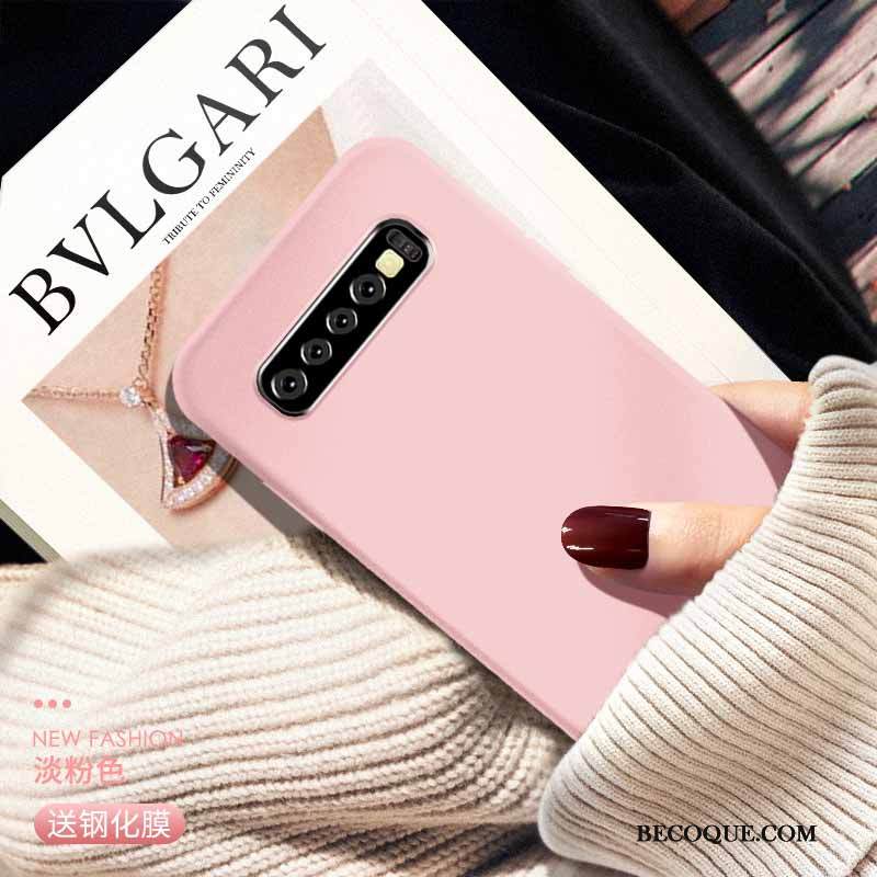 Kuori Samsung Galaxy S10+ Silikoni Puhelimen Kuoret Ripustettavat Koristeet, Kotelo Samsung Galaxy S10+ Murtumaton Karkaisu