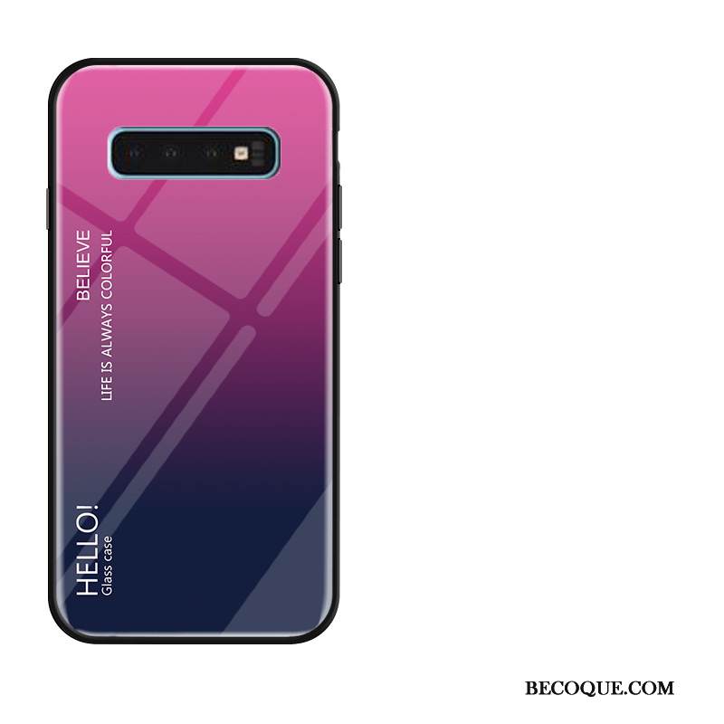 Kuori Samsung Galaxy S10 Silikoni Trendi Keltainen, Kotelo Samsung Galaxy S10 Kaltevuus Net Red