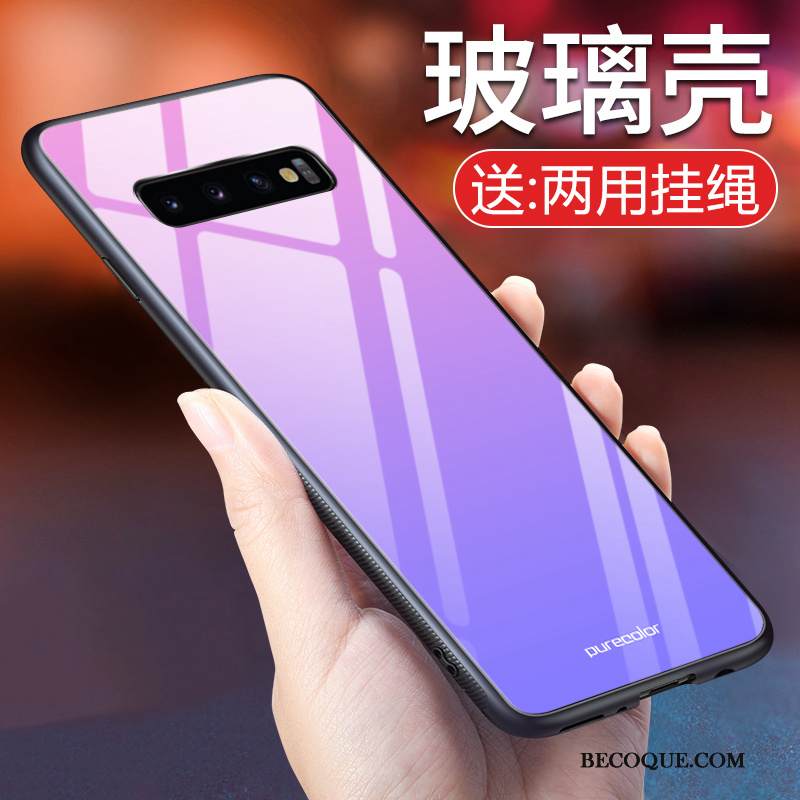 Kuori Samsung Galaxy S10 Silikoni Yksinkertainen Kova, Kotelo Samsung Galaxy S10 Suojaus Puhelimen Kuoret Karkaisu