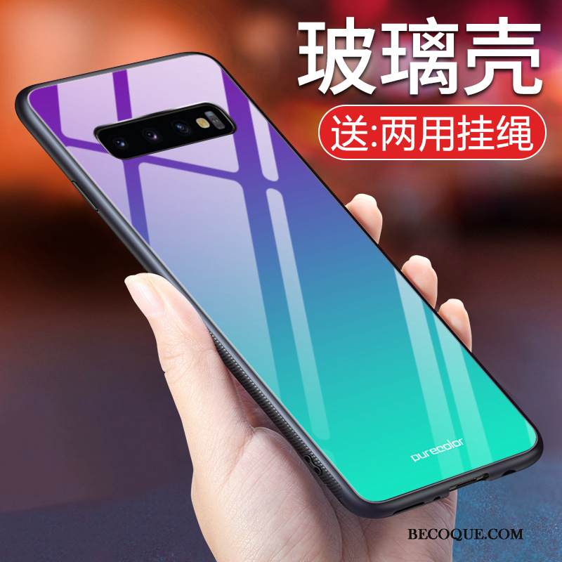Kuori Samsung Galaxy S10 Silikoni Yksinkertainen Kova, Kotelo Samsung Galaxy S10 Suojaus Puhelimen Kuoret Karkaisu