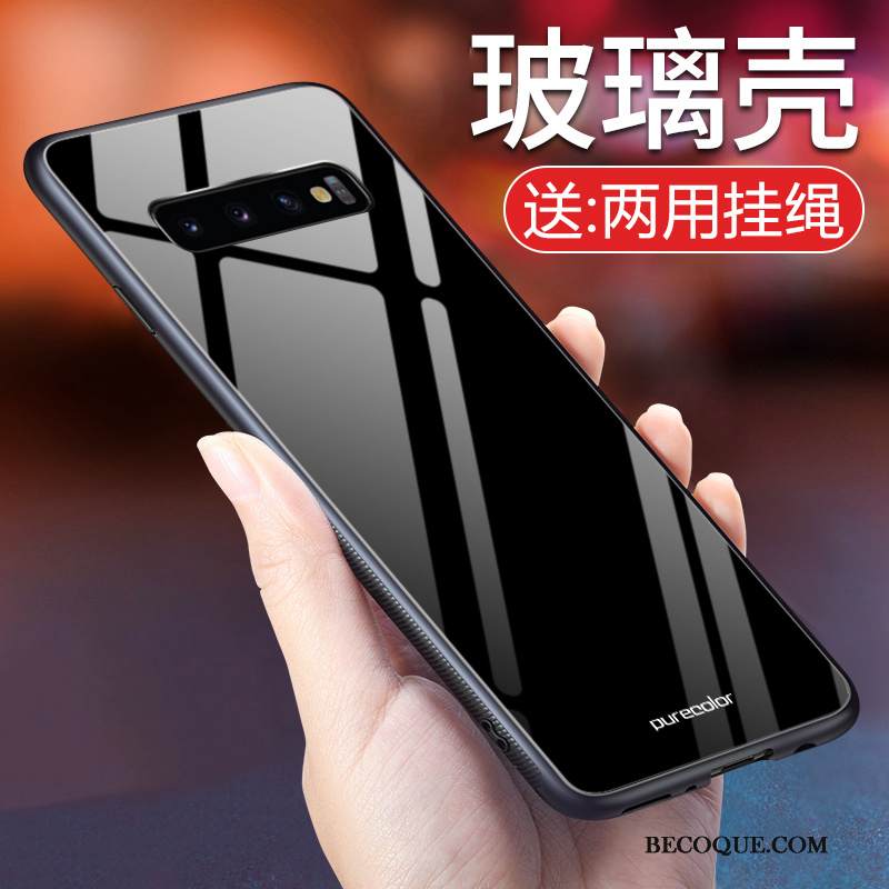Kuori Samsung Galaxy S10 Silikoni Yksinkertainen Kova, Kotelo Samsung Galaxy S10 Suojaus Puhelimen Kuoret Karkaisu