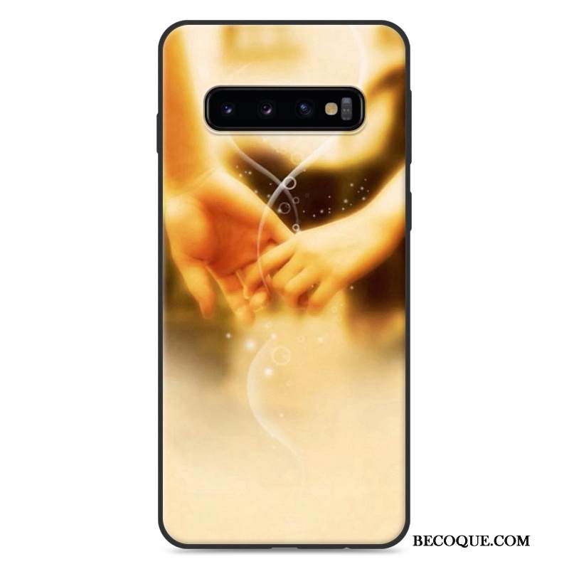 Kuori Samsung Galaxy S10+ Suojaus Tuuli Murtumaton, Kotelo Samsung Galaxy S10+ Pehmeä Neste Uusi Ihana