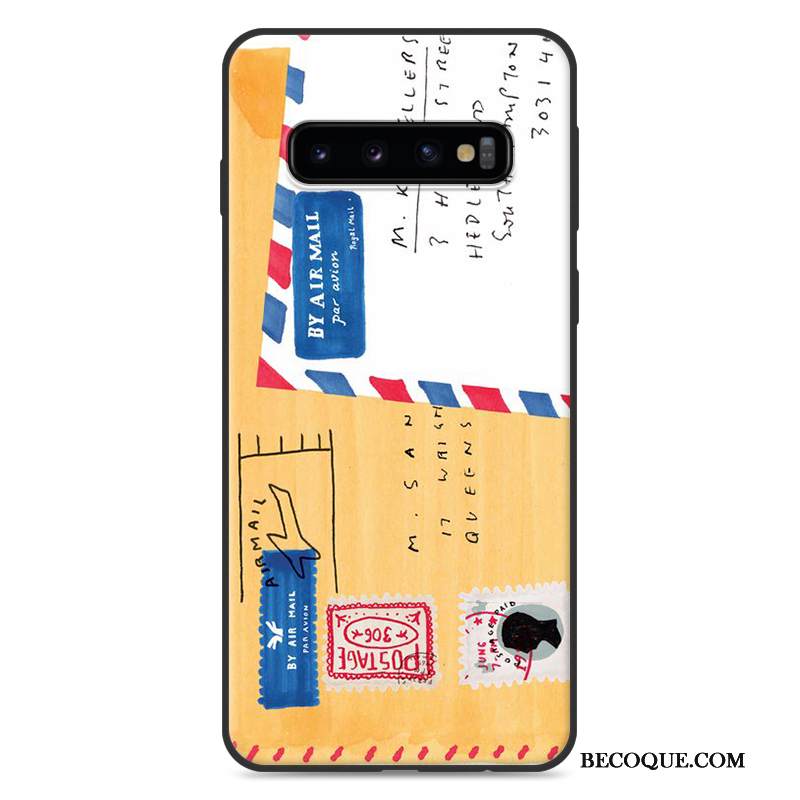 Kuori Samsung Galaxy S10+ Suojaus Tuuli Murtumaton, Kotelo Samsung Galaxy S10+ Pehmeä Neste Uusi Ihana