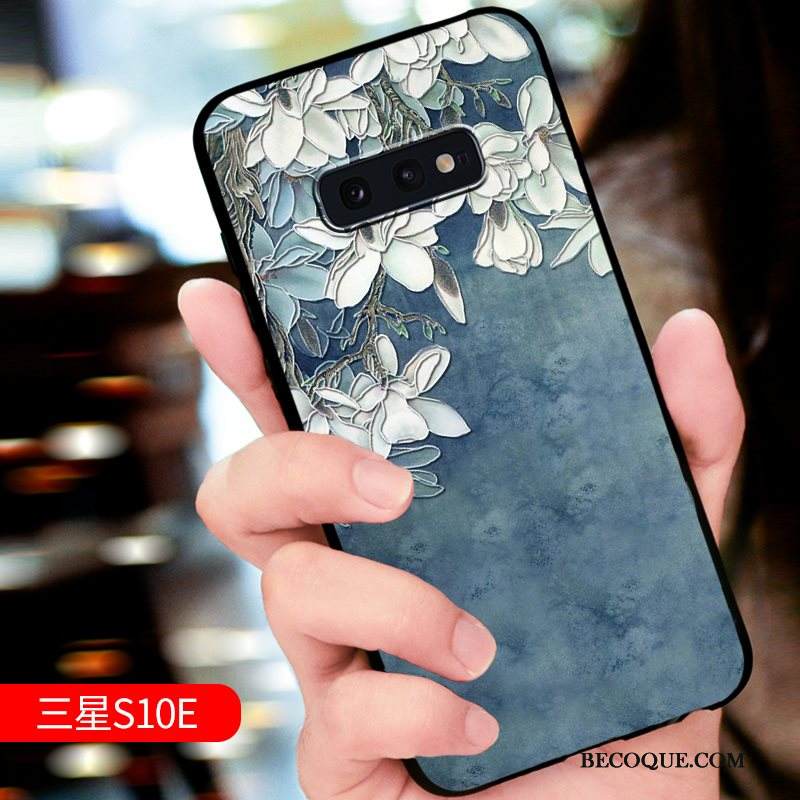 Kuori Samsung Galaxy S10e Kohokuviointi Uusi Puhelimen Kuoret, Kotelo Samsung Galaxy S10e Suojaus Murtumaton