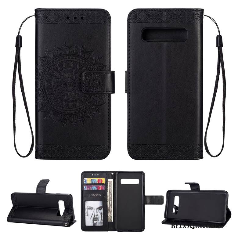 Kuori Samsung Galaxy S10e Kuoret Murtumaton Violetti, Kotelo Samsung Galaxy S10e Nahka Puhelimen Kuoret