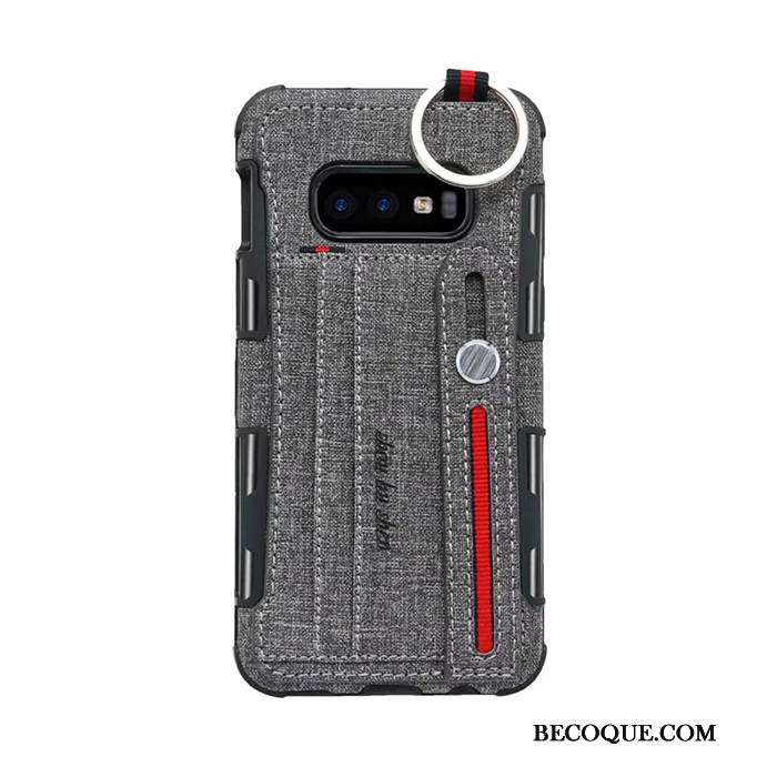 Kuori Samsung Galaxy S10e Laukut Vaalean Puhelimen Kuoret, Kotelo Samsung Galaxy S10e Suojaus Rengas Kortti