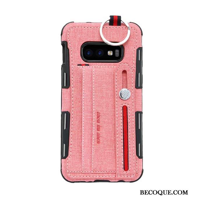 Kuori Samsung Galaxy S10e Laukut Vaalean Puhelimen Kuoret, Kotelo Samsung Galaxy S10e Suojaus Rengas Kortti