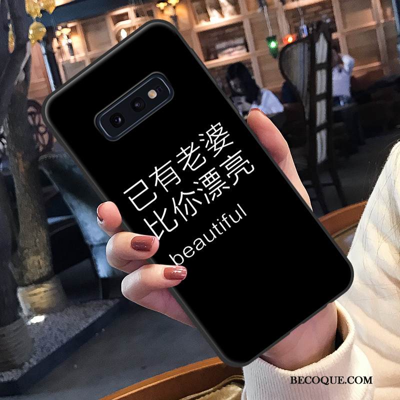 Kuori Samsung Galaxy S10e Luova Hauska Punainen, Kotelo Samsung Galaxy S10e Silikoni Puhelimen Kuoret Rakastunut