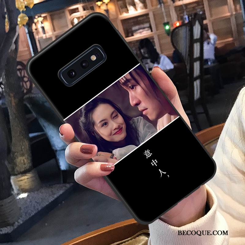 Kuori Samsung Galaxy S10e Luova Hauska Punainen, Kotelo Samsung Galaxy S10e Silikoni Puhelimen Kuoret Rakastunut