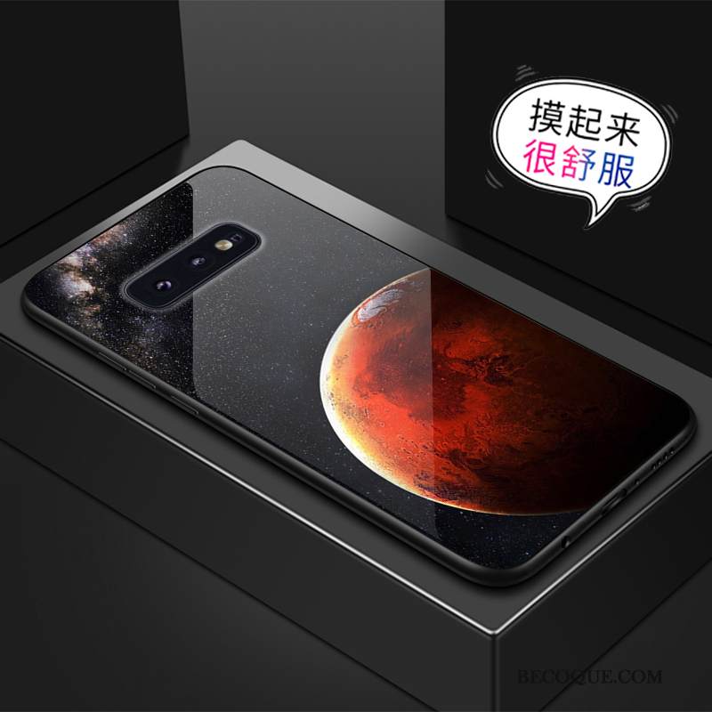 Kuori Samsung Galaxy S10e Luova Lasi Murtumaton, Kotelo Samsung Galaxy S10e Keltainen Puhelimen Kuoret