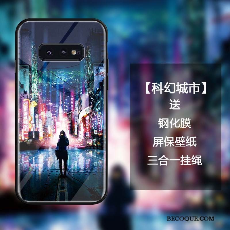 Kuori Samsung Galaxy S10e Luova Tide-brändi Net Red, Kotelo Samsung Galaxy S10e Laukut Puhelimen Kuoret Keltainen