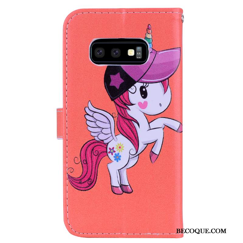 Kuori Samsung Galaxy S10e Nahka Kortti Puhelimen Kuoret, Kotelo Samsung Galaxy S10e Kuoret