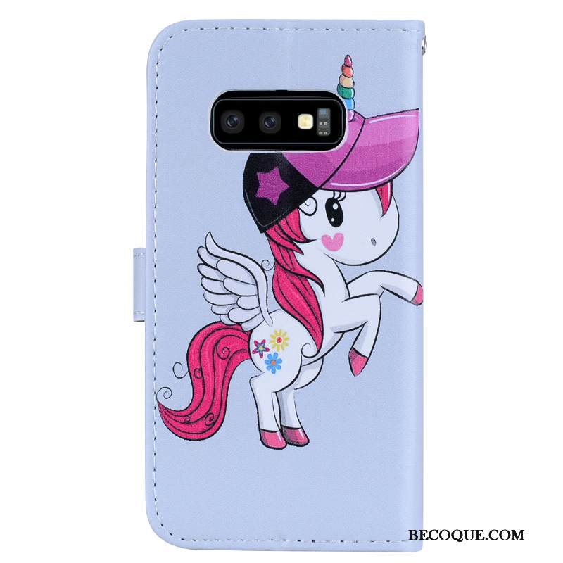 Kuori Samsung Galaxy S10e Nahka Kortti Puhelimen Kuoret, Kotelo Samsung Galaxy S10e Kuoret