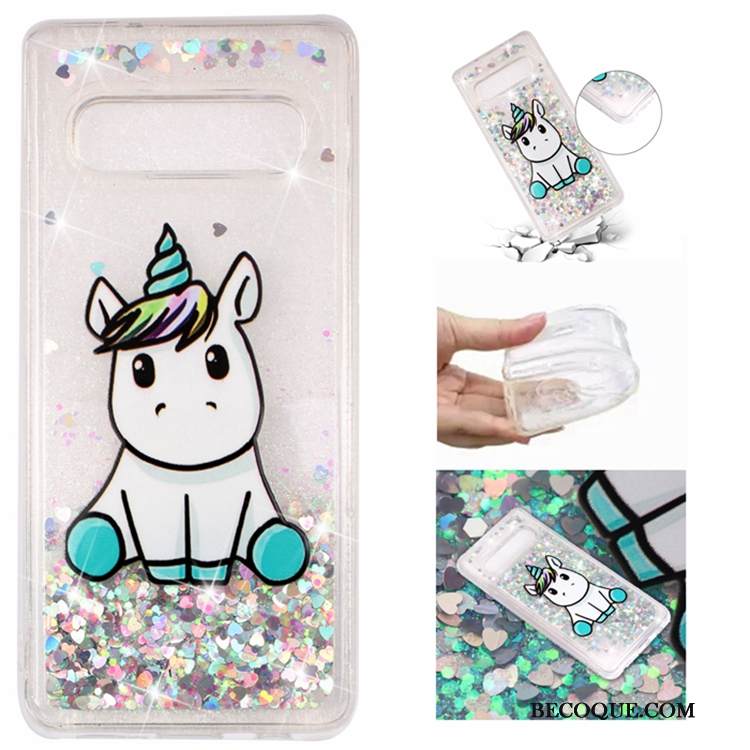 Kuori Samsung Galaxy S10e Pehmeä Neste Juoksuhiekka Neste, Kotelo Samsung Galaxy S10e Punainen Puhelimen Kuoret