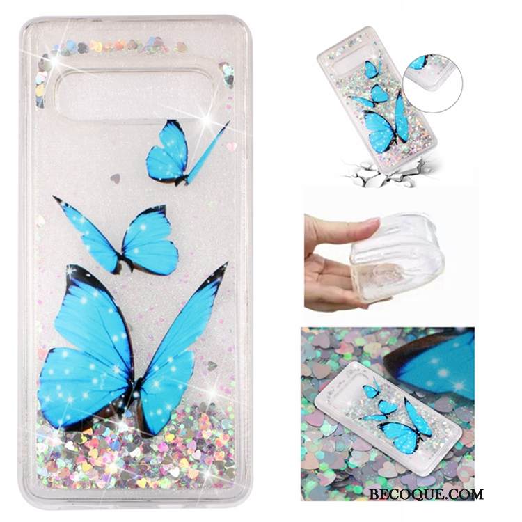 Kuori Samsung Galaxy S10e Pehmeä Neste Juoksuhiekka Neste, Kotelo Samsung Galaxy S10e Punainen Puhelimen Kuoret