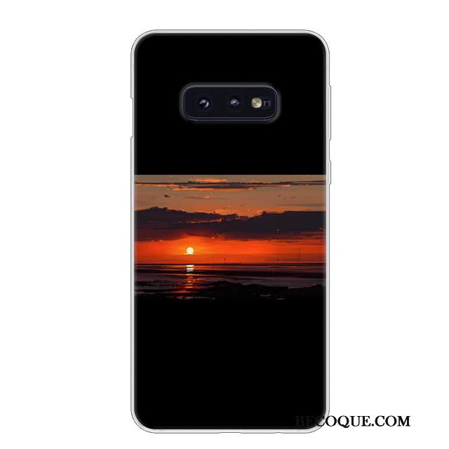Kuori Samsung Galaxy S10e Pehmeä Neste Murtumaton Puhelimen Kuoret, Kotelo Samsung Galaxy S10e Silikoni Valkoinen Punainen