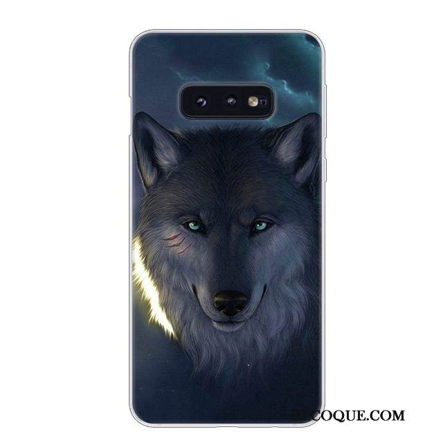 Kuori Samsung Galaxy S10e Pehmeä Neste Murtumaton Puhelimen Kuoret, Kotelo Samsung Galaxy S10e Silikoni Valkoinen Punainen