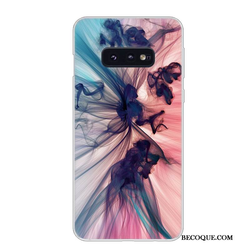 Kuori Samsung Galaxy S10e Pehmeä Neste Murtumaton Puhelimen Kuoret, Kotelo Samsung Galaxy S10e Silikoni Valkoinen Punainen