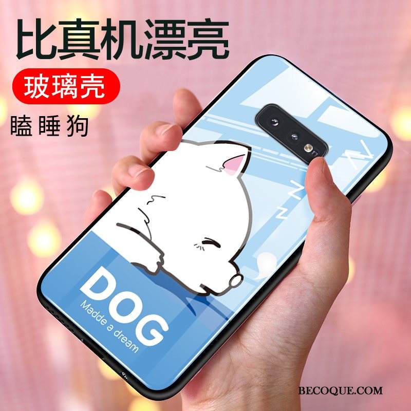 Kuori Samsung Galaxy S10e Sarjakuva Lasi Puhelimen Kuoret, Kotelo Samsung Galaxy S10e Jauhe Murtumaton