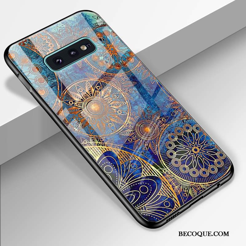 Kuori Samsung Galaxy S10e Suojaus Kova Lasi, Kotelo Samsung Galaxy S10e Silikoni Trendi Murtumaton