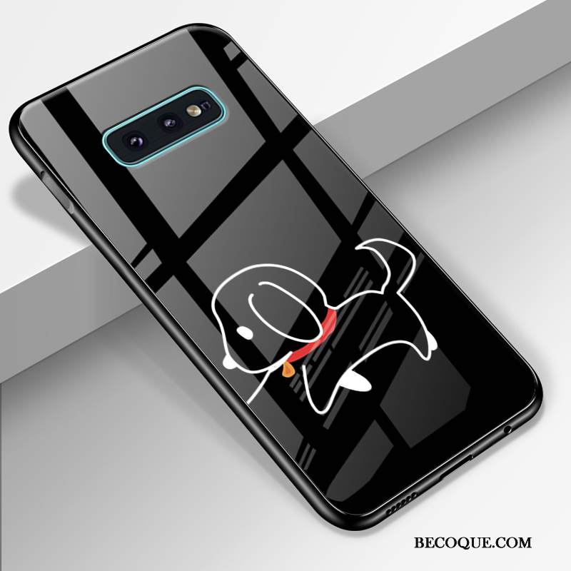 Kuori Samsung Galaxy S10e Suojaus Kova Lasi, Kotelo Samsung Galaxy S10e Silikoni Trendi Murtumaton