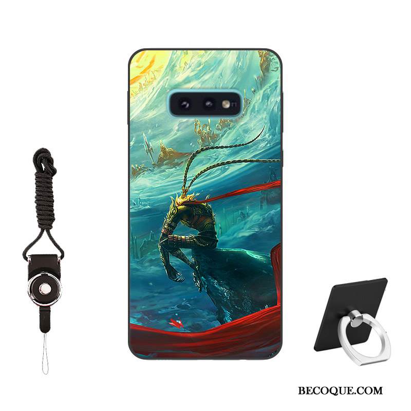 Kuori Samsung Galaxy S10e Suojaus Persoonallisuus Puhelimen Kuoret, Kotelo Samsung Galaxy S10e Pehmeä Neste Muokata Musta