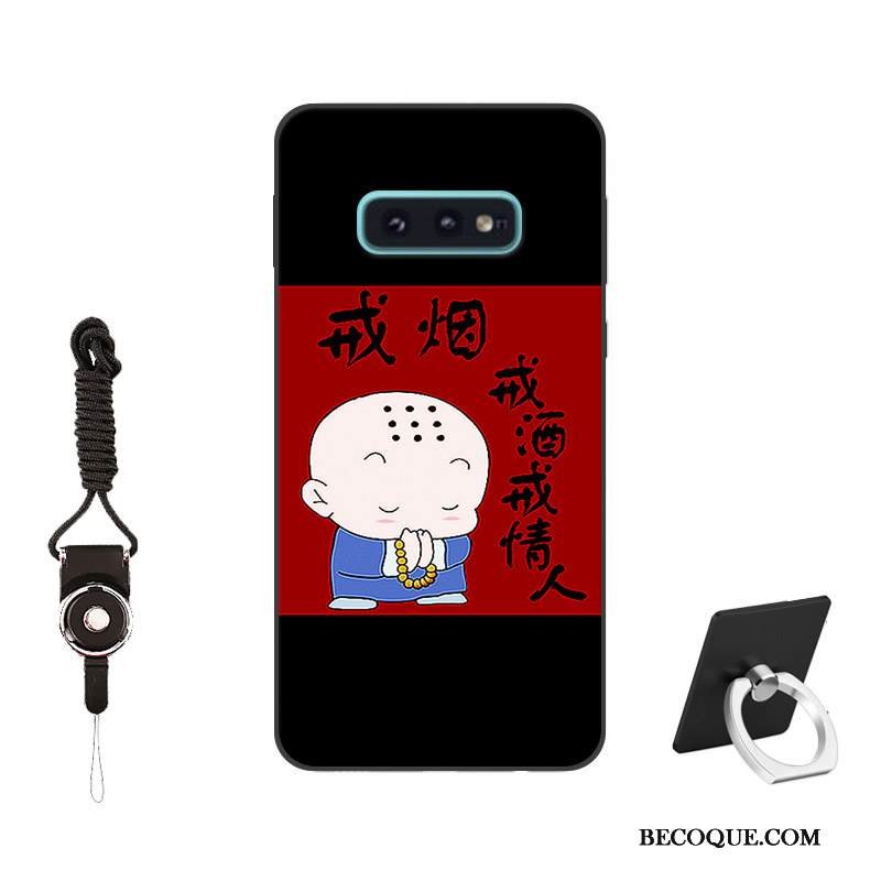 Kuori Samsung Galaxy S10e Suojaus Persoonallisuus Puhelimen Kuoret, Kotelo Samsung Galaxy S10e Pehmeä Neste Muokata Musta