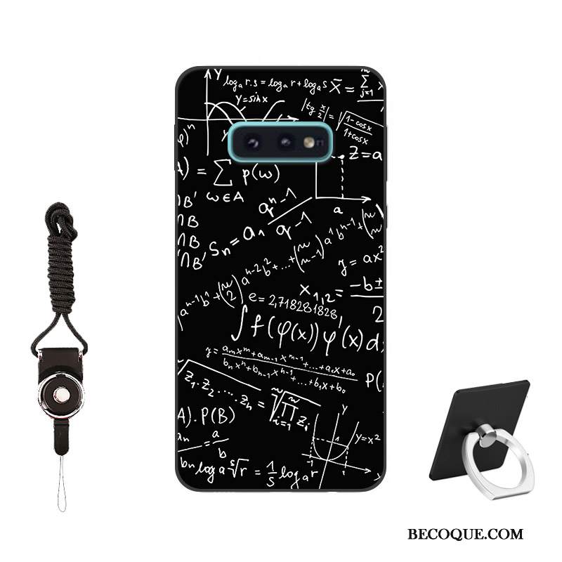 Kuori Samsung Galaxy S10e Suojaus Persoonallisuus Puhelimen Kuoret, Kotelo Samsung Galaxy S10e Pehmeä Neste Muokata Musta