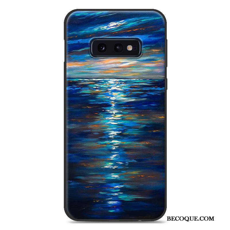 Kuori Samsung Galaxy S10e Suojaus Puhelimen Kuoret Murtumaton, Kotelo Samsung Galaxy S10e Pehmeä Neste Trendi Persoonallisuus