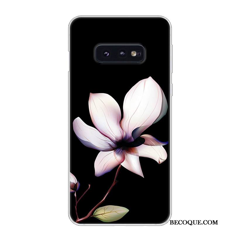 Kuori Samsung Galaxy S10e Suojaus Taide Valkoinen, Kotelo Samsung Galaxy S10e Murtumaton Puhelimen Kuoret