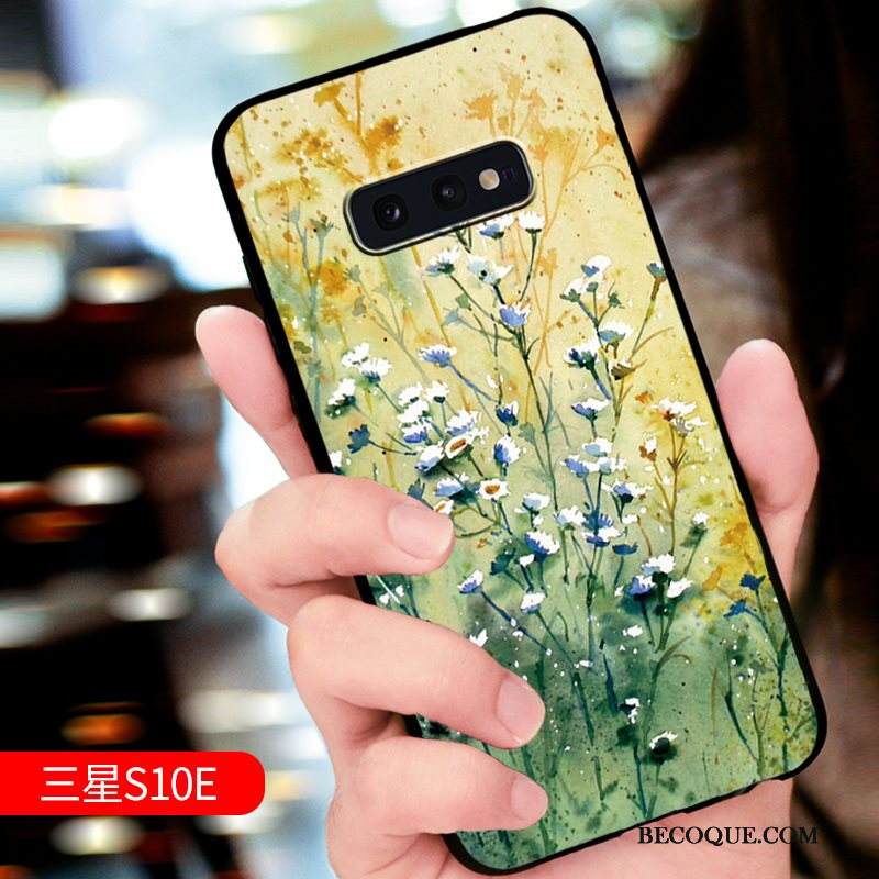 Kuori Samsung Galaxy S10e Suojaus Uusi Trendi, Kotelo Samsung Galaxy S10e Laukut Puhelimen Kuoret Punainen
